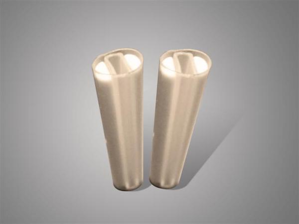 Quality Double Ceramic Splice 4 / 6 Core Fiber Optic Splice Sleeve for sale