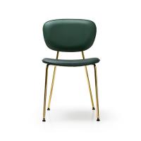 Buy cheap Elegant New Stackable Chairs , Green Olga Stackable Leather Chairs product