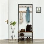 Coat Rack with Hooks, Free Standing Coat Stand, Coat Stand, Hallway Furniture,