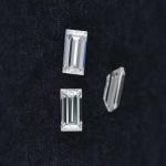 Flawless Melee Moissanite Baguette Cut Loose D Color Vvs1 Moissanite Diamond