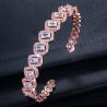 Buy cheap AAA+ Elegant Square CZ Bracelets Zircon Tennis charm Bracelets & bangles CZ Bracelets & bangle Wedding Jewelry from wholesalers