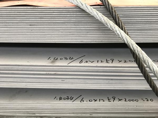 Buy cheap Skating Blades Stainless Steel Sheets Plates Use AISI 420C EN 1.4034 DIN X46Cr13 from wholesalers