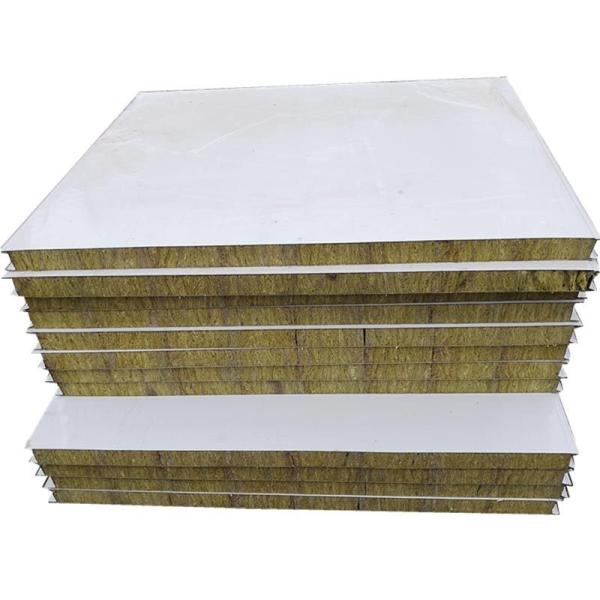 Buy cheap 48kg3 Fire Insulation Mineral Panel Rock Wool Sandwich Panel Roof Acoustic Wall from wholesalers