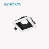 Buy cheap Anti-Glare GU10 MR16 Commercial Adjustable Recessed Spotlight Downlight Frame from wholesalers