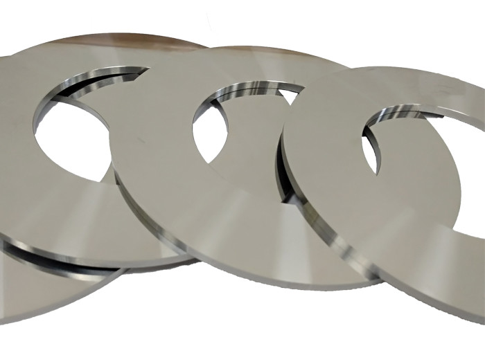 Straight Smooth Edge Tungsten Carbide Slitter Blades Long Working Life