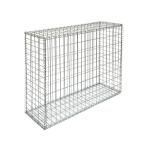 Retaining Walls Galvanised Gabion Boxes Stone Cage Welded 200x100x50cm