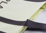 Foldable Large Non Woven Tote Bag , Non Woven Fabric Bags Silk Screen Printing