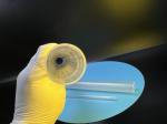 Corrosion Resistant Thermocouple Protection Tubes Transparent Sapphire Glass