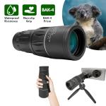 16x52 Zoom Hiking Monocular Telescope , 16x52 Monocular Dual Focus Optics Zoom