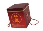 OEM Corrugated Packaging Box With Handle FSC ISO certificate