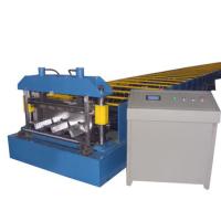 Buy cheap 15KW 3-phase 60Hz Metal Deck Roll Forming Machine With Electric Control Cabinet product