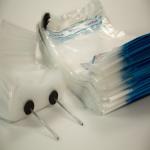 CPP degradable plastic bags/ Biodegradable food grade heat seal clear wicket