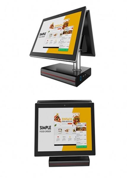 Buy cheap All In One Self Service Food Ordering Kiosks , Wall Mounted Touch Screen Kiosk from wholesalers