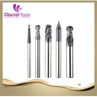 Buy cheap Hot Sale High Speed HRC60 2Flutes carbide ball nose metal end mills product