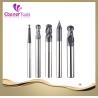 Buy cheap Hot Sale High Speed HRC60 2Flutes carbide ball nose metal end mills from wholesalers