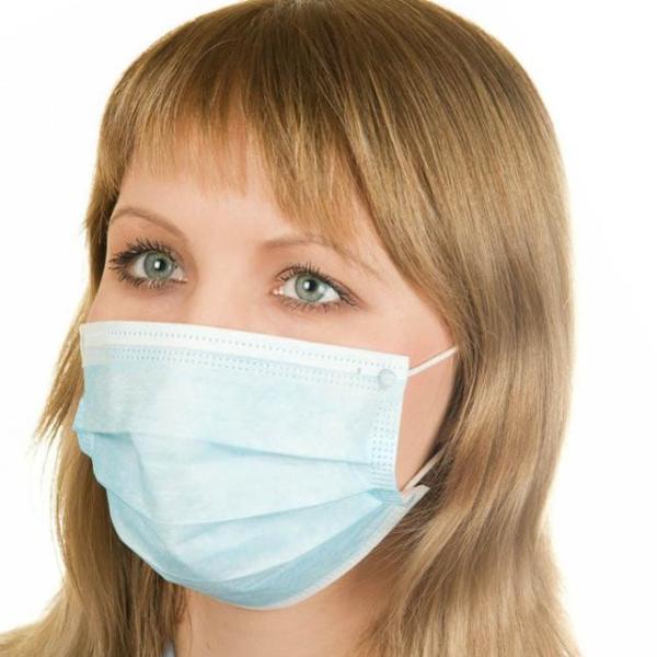 Buy cheap Anti Dust Disposable Mouth Mask , Earloop Procedure Masks Lightweight from wholesalers
