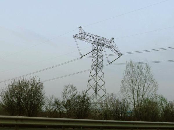 Buy cheap AWS D1.1 66 Kv Transmission Tower , Tall High Tension Electrical Towers from wholesalers