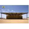 Buy cheap Prefabricated Horse Barn Metal Hay Sheds Painted Surface Treatment from wholesalers