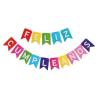 Buy cheap Printed Feliz Cumpleanos Party Decoration Items Garland Fishtail Swallow Tailed Flag from wholesalers
