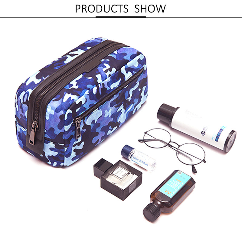 Fashion Camouflage Pattern Cosmetic Organizer Bag Storage For Lady
