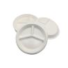 Buy cheap 10" 3 Compartment Strong Dinnerware Bagasse Paper Plates from wholesalers