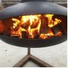 Buy cheap Diameter 100cm Hanging Wood Burning Stove Suspended Fire Place Carbon Steel from wholesalers