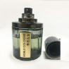 Buy cheap Double Plastic Lid 50ml Glass Spray Perfume Bottles With Metal Decoration from wholesalers