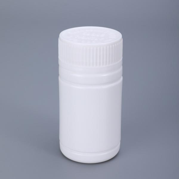 Buy cheap White HDPE 112ml Round Pill Bottle With Childproof Lid Capsule Tablet Storage Container from wholesalers