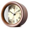 Buy cheap Round Shape Wood Grain Alarm Clock Stopwatch Movement Type 1*AAA Battery Powered from wholesalers