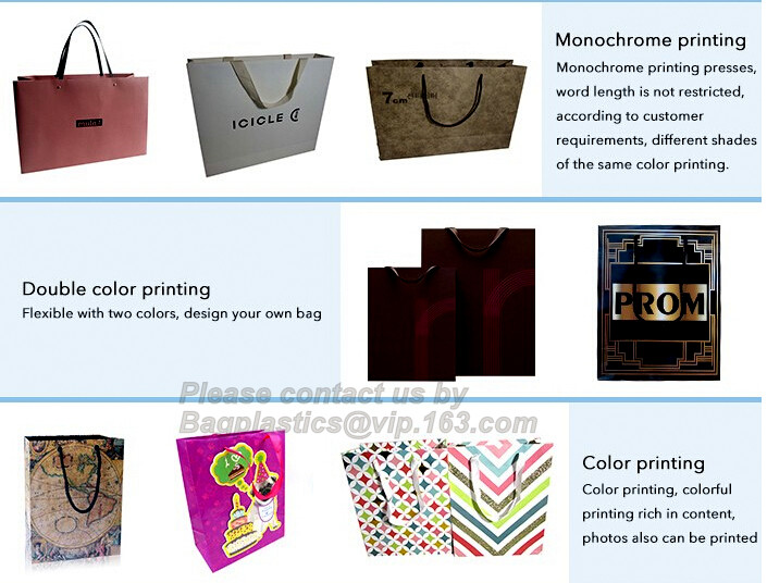 High-End Luxury Unprinted Cardboard Shopping Black Paper Carrier Bag with Rope Handle,Glossy cardboard luxury paper garm