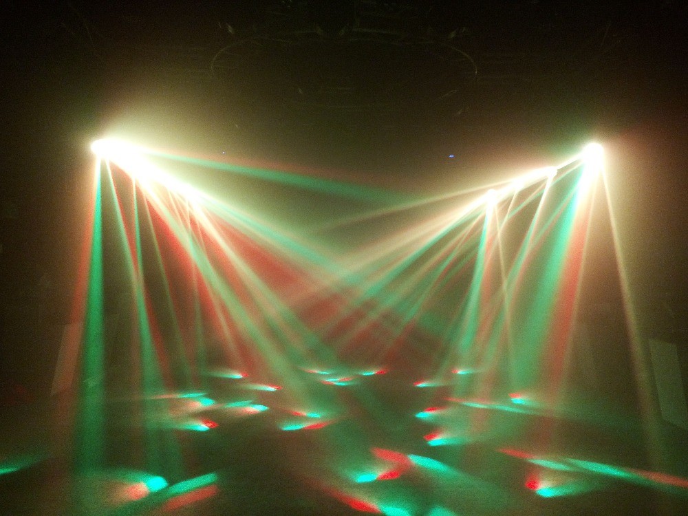 4in1 14CH Mini 15w Dmx 512 Led Moving Head Light Cool White Color Temperature