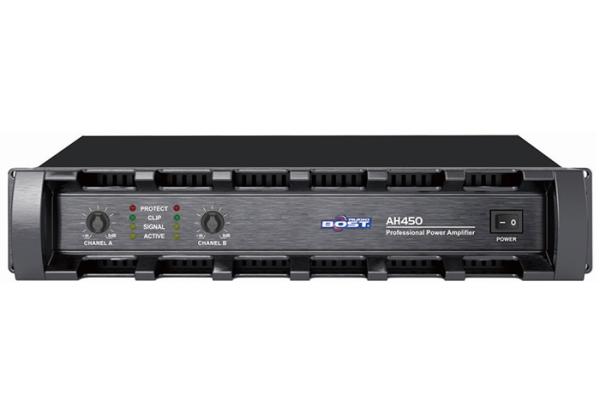 Buy cheap 450W 2 channel high quality big power professional power amplifier AH450 from wholesalers