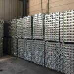 120-200 Kg aluminum ingot casting machine with stacker