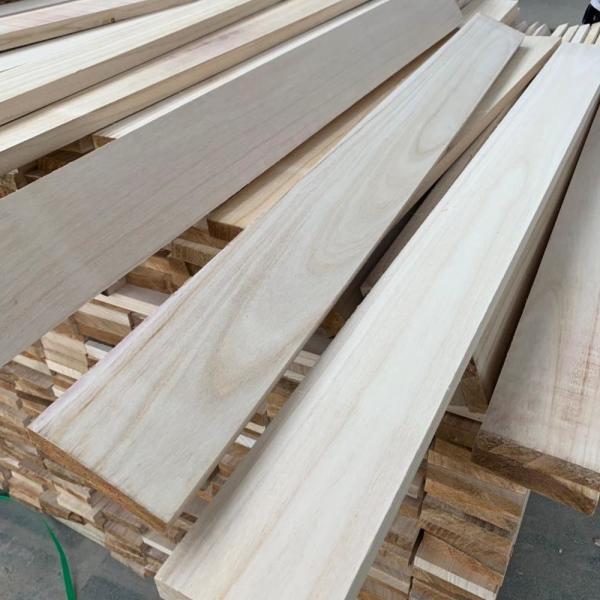 Buy cheap Unfinished Paulownia Wood Strips For Traditional Furniture And Wooden Crafts from wholesalers