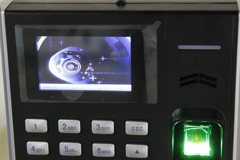 LP400 FINGERPRINT TIME ATTENDANCE WITH PRINTER TCP/IP SOFTWARE AVAILABLE BLACK COLOR HIGH QUALITY