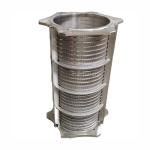 Stainless Steel 316L Rotary Drum Filter Solid Liquid Separators Wedge Wire