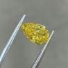 Buy cheap 10 Mohs Loose Pear Cut Lab Created Yellow Diamond 2.1ct To 2.99ct from wholesalers