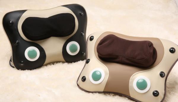 Buy cheap Body Care Battery Operated Massage Pillows For Neck And Back With Infrared Heating from wholesalers