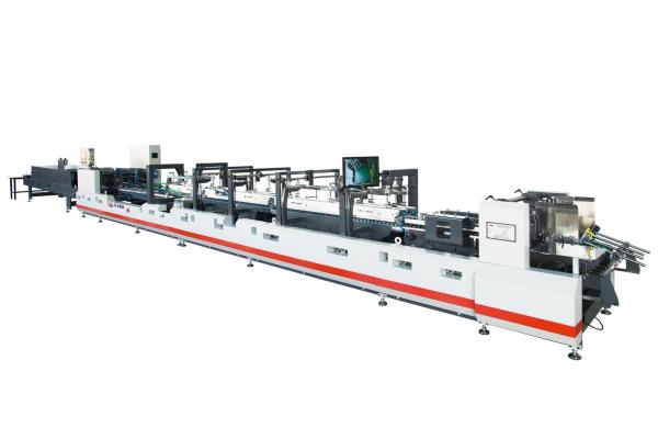 Buy cheap 350g-800g Cardboard Automatic Folding Carton Box Gluing Machine from wholesalers