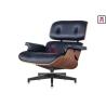 Buy cheap 5 Spoke Base 0.4cbm Swivel Leather Armchair With Footrest from wholesalers