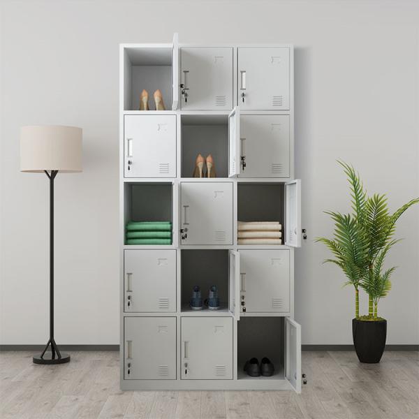 Buy cheap Anti Dust Medicine Display Cabinet 15 Doors Steel Storage Chest For Bedroom from wholesalers