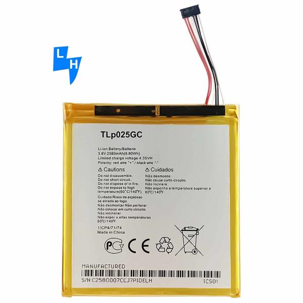 Buy cheap Original 1 1 2580mAh Battery for Alcatel Pixi4-7 OT9003 9003X 8062 TLP025GC Battery from wholesalers