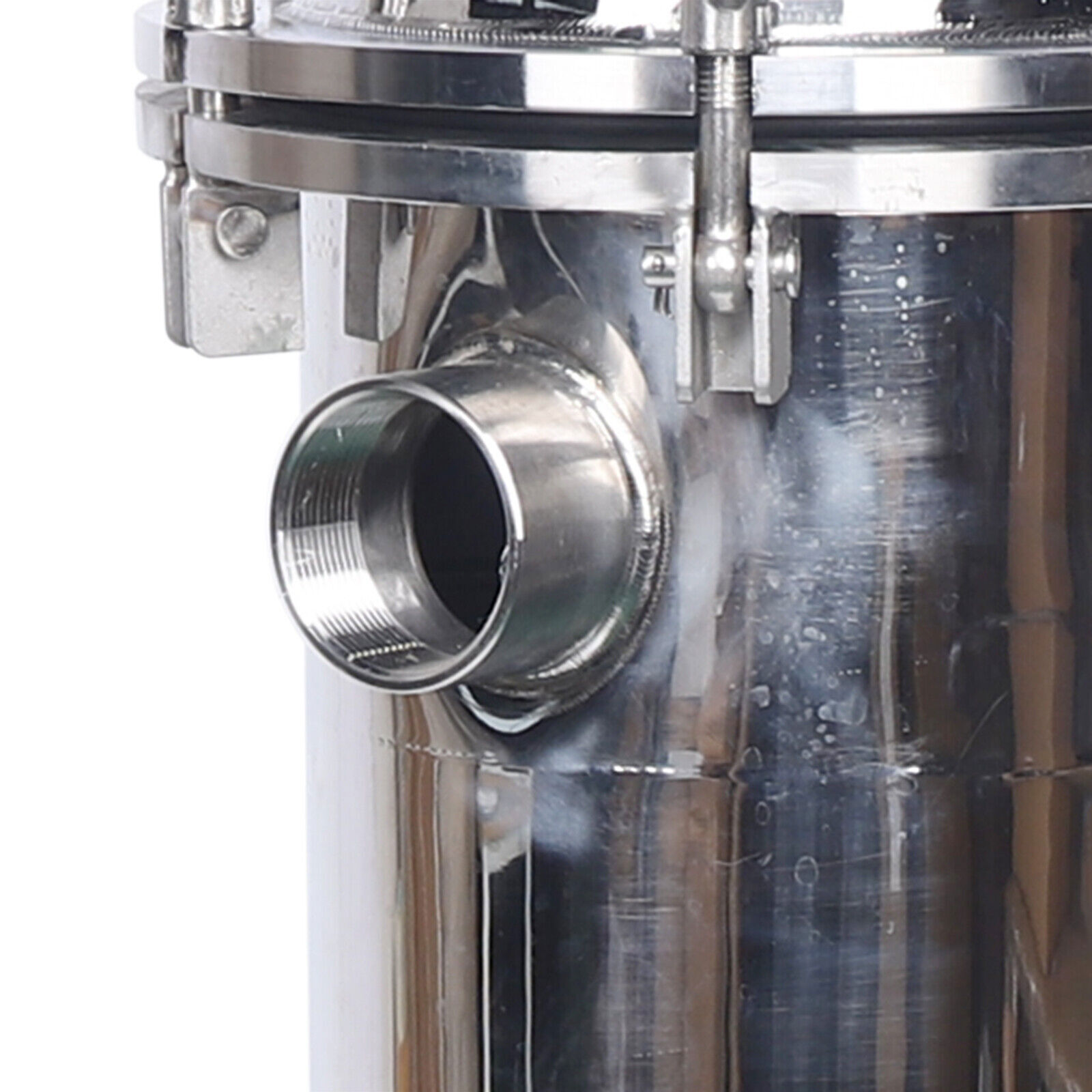 62KG Stainless Steel Bag Filter Housing Industrial Pressure Fluid Filter for Food Shop