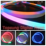 Christmas decoration digital led neon flex lights strip waterproof outdoor