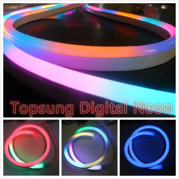 Buy cheap led christmas lighting 14*26mm digita led neon flex light waterproof from wholesalers