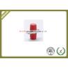Buy cheap Rectangle FC Fiber Optic Adapter , Optical Cable Connector Plastic Body ROHS from wholesalers