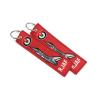 Buy cheap Key Chain Flight Adhesive Embroidered Patches Aviation Gifts Label Badges from wholesalers