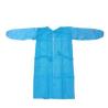 Buy cheap Doctor Knit Cuff Breathable Disposable Blue Lab Coats from wholesalers