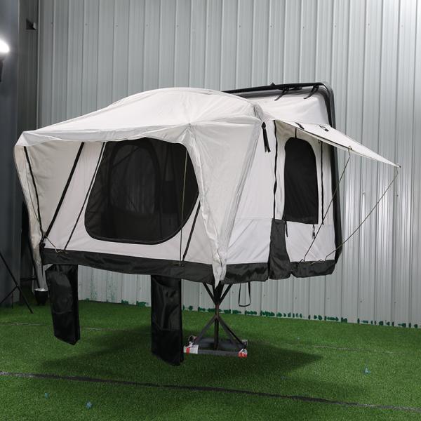Buy cheap 2-3 Person Fast Automatic Roof Top Tent Canvas PU Layer from wholesalers