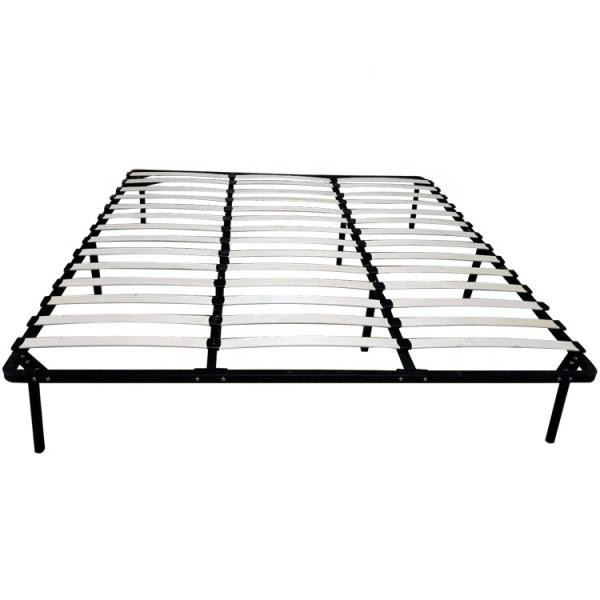 Buy cheap European Style Wooden Slat Bed Frame Eco Friendly Finish 5 Intermediate Legs from wholesalers